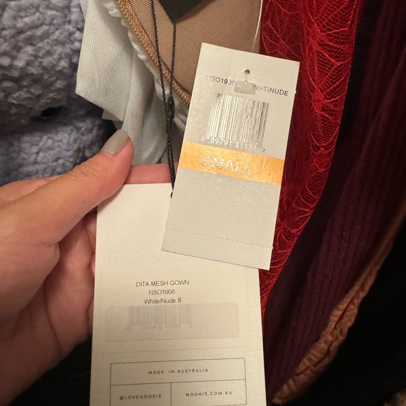 NWT NOOKIE dita mesh gown - Picture 5 of 5